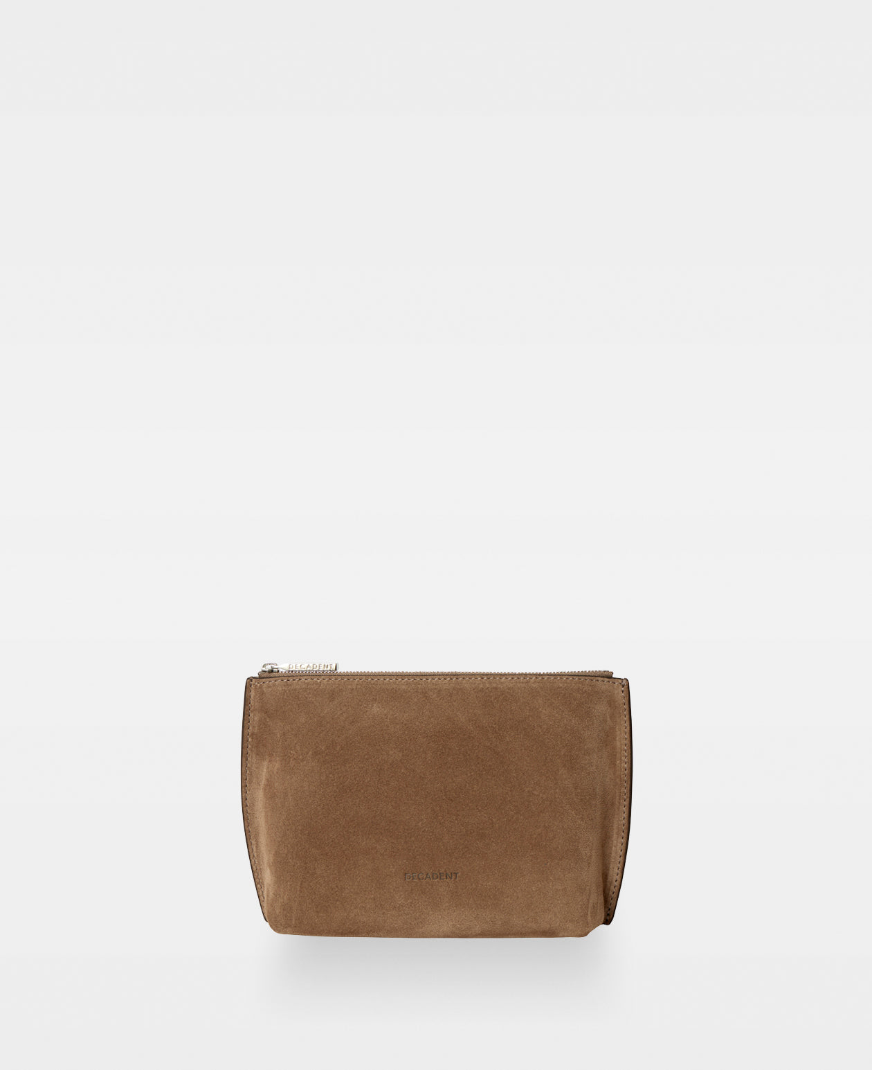 TALLI small makeup bag - Suede Tan